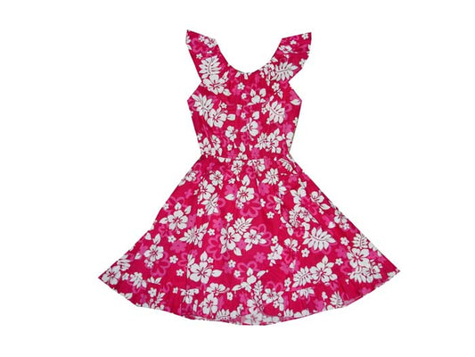Floral Dress for Little Girl Made in Hawaii