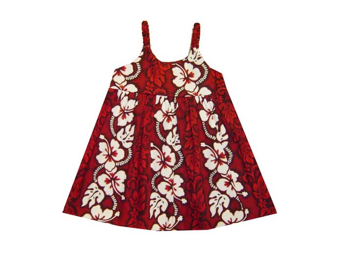 Royal Lei Bungee dress for Little Princess Soft Cotton Made in Hawaii