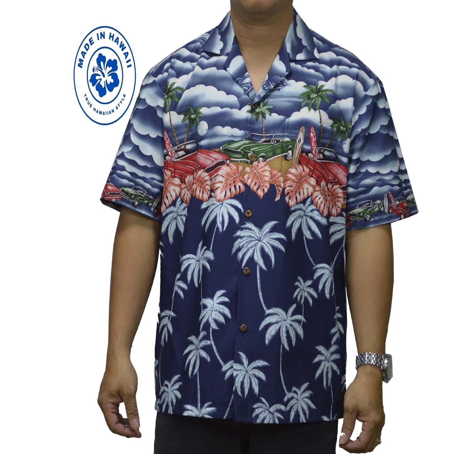 made in hawaii cotton shirt