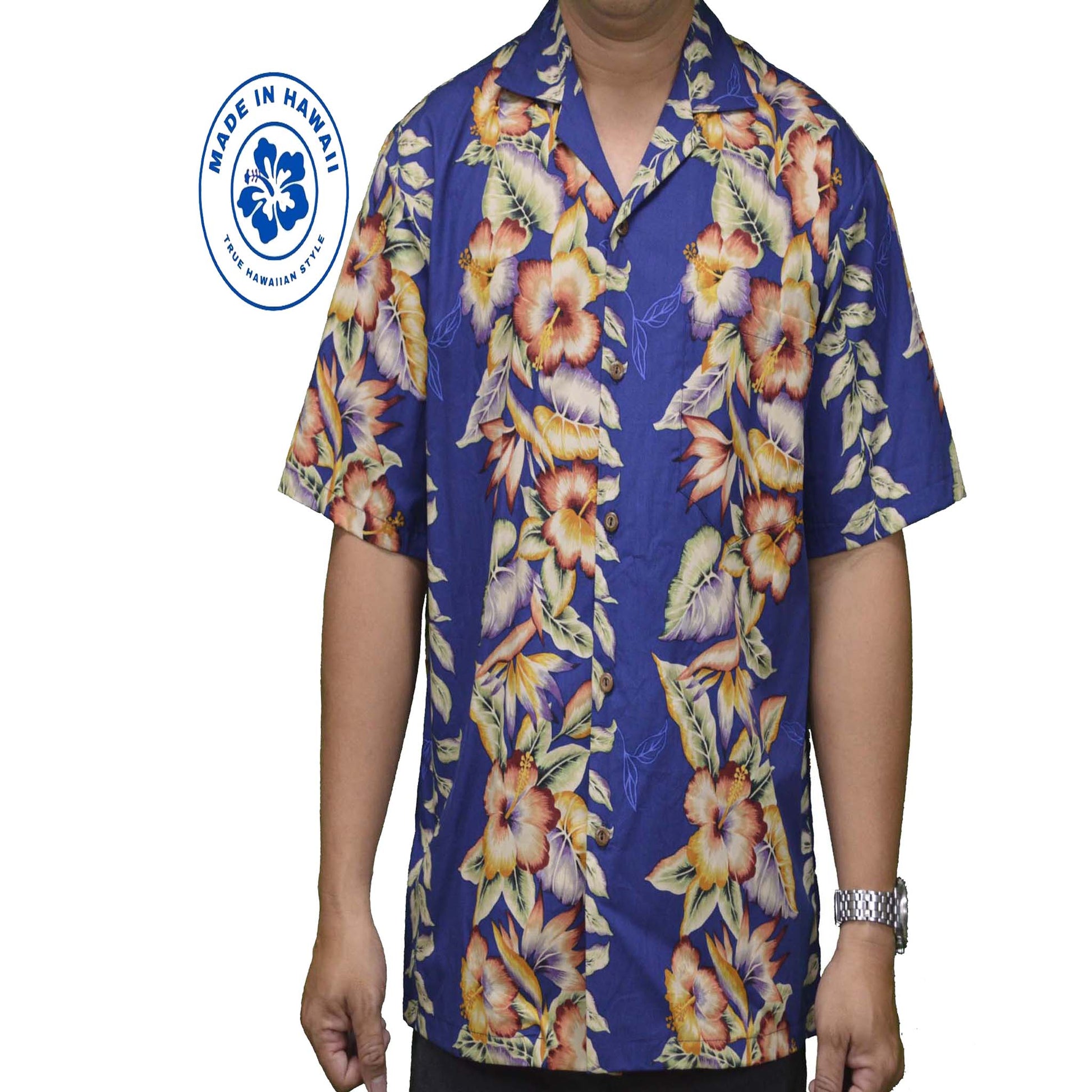 Hawaiian Cotton Shirt made in hawaii