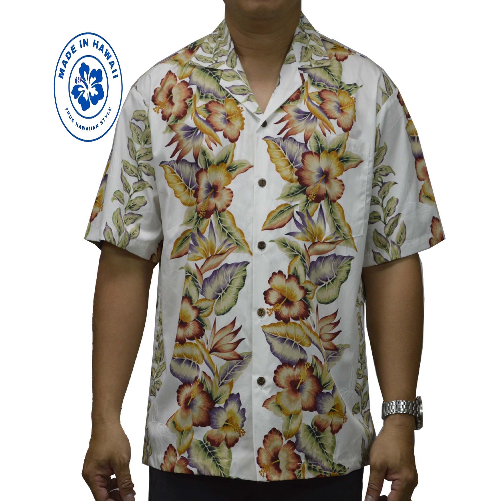authentic hawaiian cotton shirt