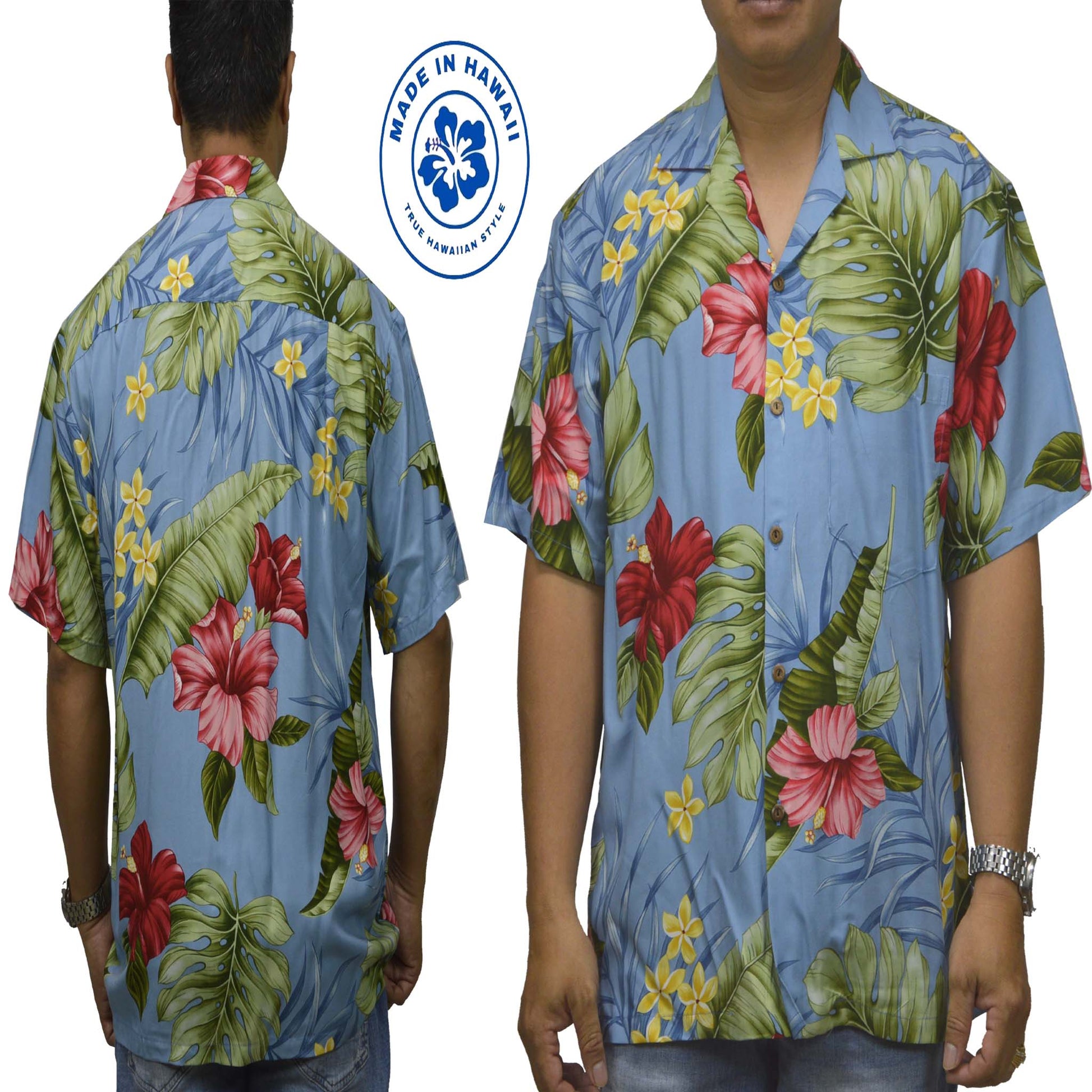 locally made hawaiian rayon shirt honolulu