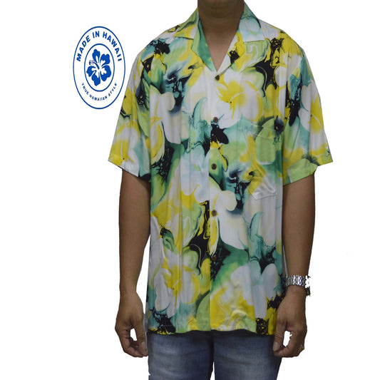 authentic hawaiian rayon aloha shirt 